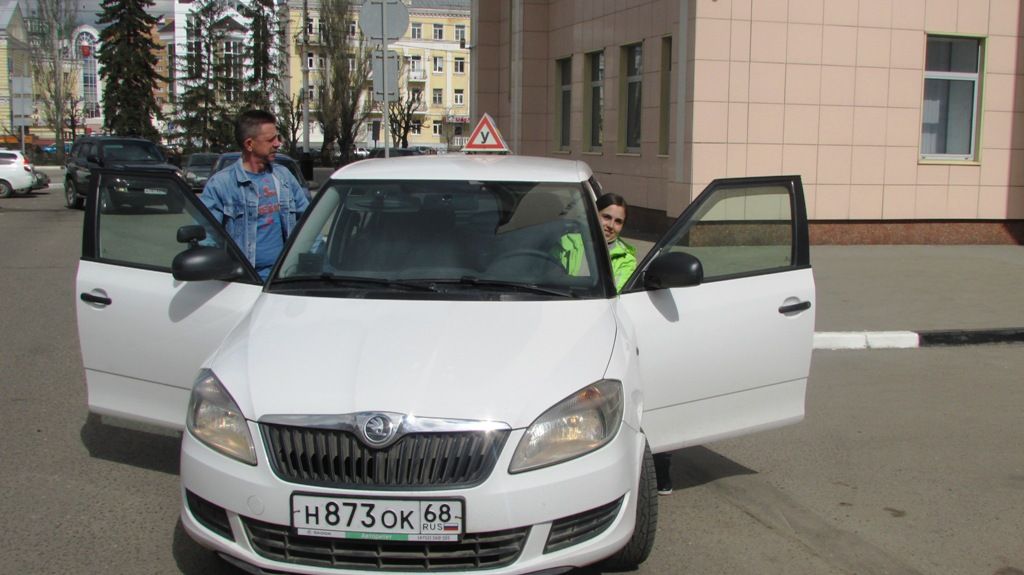 Учебная Skoda Fabia
